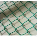 PVC-coated chain link fence